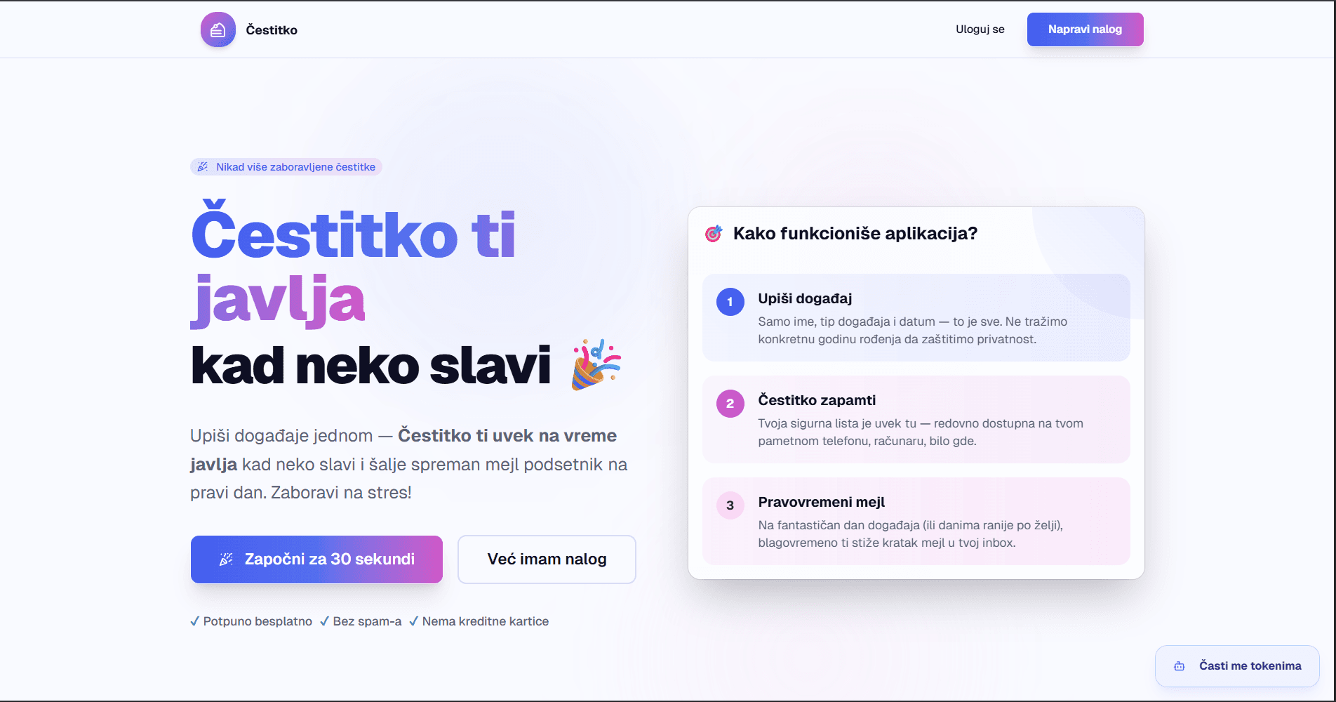 Čestitko preview